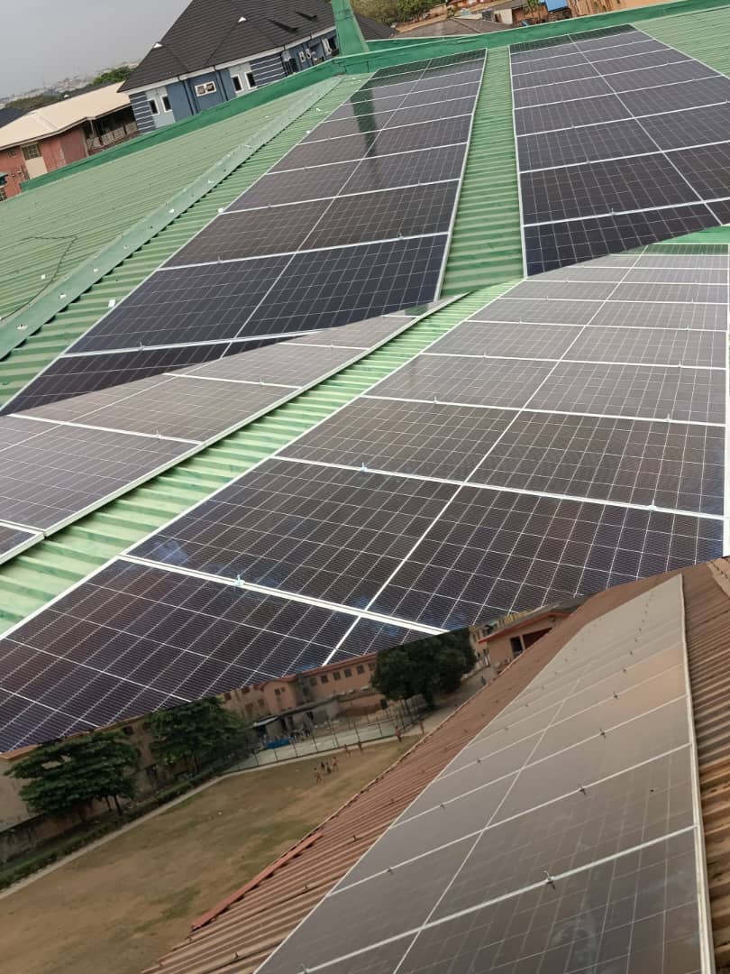 Solar Installation at Baptist Model High School